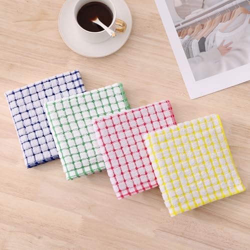 Kitinjoy Cotton 12 Pack Terry Kitchen Dish Cloths - Image 4