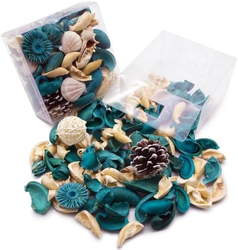 DOMESTAR Sea Shell Potpourri Bag, Ocean Breeze Scented Dried Flower by DOMESTAR