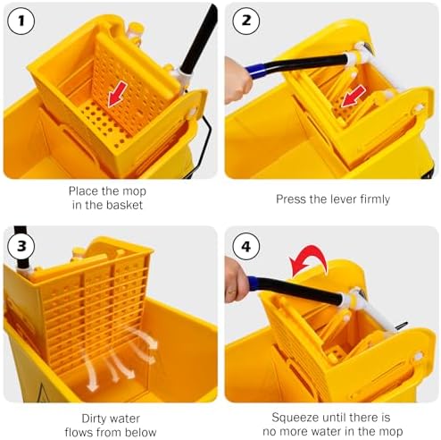 ARLIME Commercial Mop Bucket - Image 2