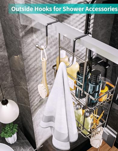HapiRm Hanging Shower Caddy Over the Door - Image 5
