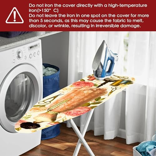 Nuxovilar Lace Dress Form Ironing Board Cover 15x54 Polyester - Image 6