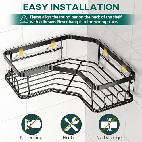 MAXIFFE Corner Shower Caddy - Image 3