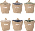 Hanging Basket, 6 Pack Wall Baskets, Wall Hanging Storage Bag by Lifreer