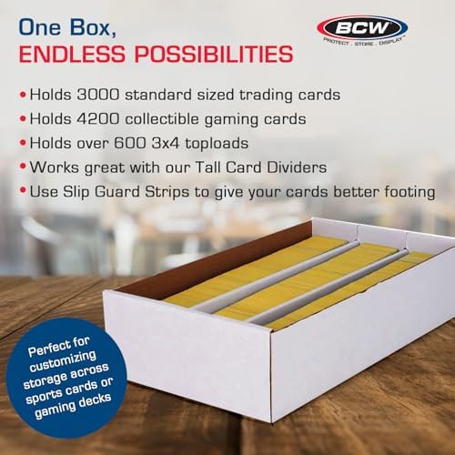 BCW Super Shoe Storage Box – 3 Pack | Cardboard Organizer - Image 4