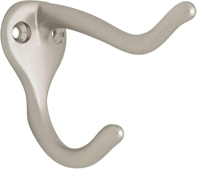 Franklin Brass Heavy Duty Coat and Hat Wall Hooks Double Hooks by FranklinBrass