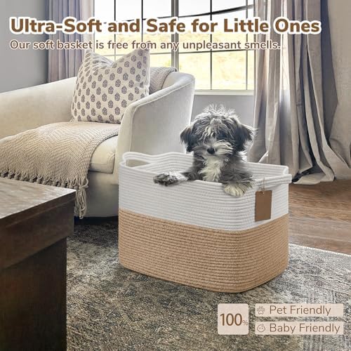 Goodpick 50L Large Woven Rope Storage Basket - Image 5