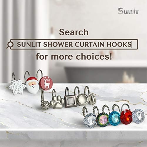 Sunlit Luxury Design Round Clear Diamond Crystal Gem Bling - Image 6