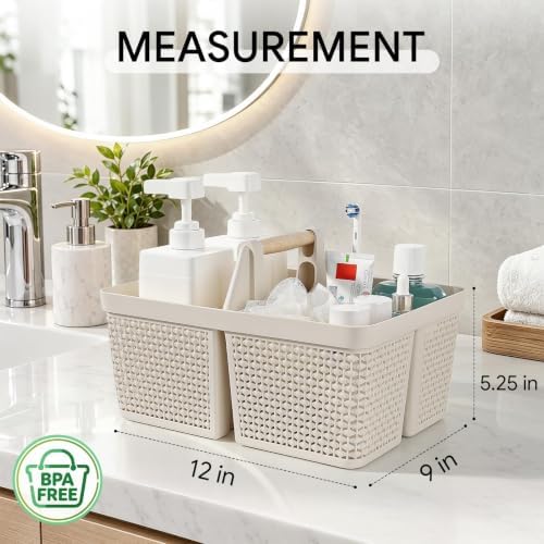 UUJOLY Portable Plastic Shower Caddy Basket - Image 7