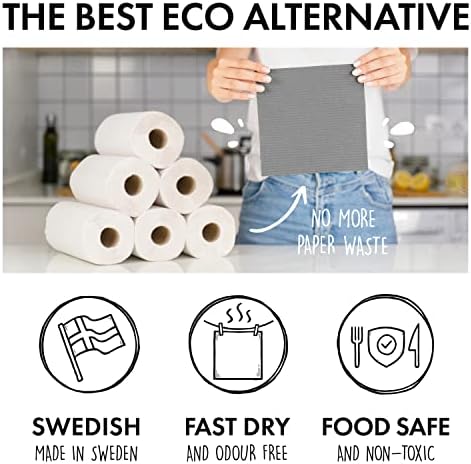 SUPERSCANDI 6 Pack Swedish Dishcloths - Image 5