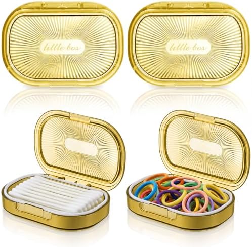 Kigley 4 Pcs Travel Swab Container by Kigley