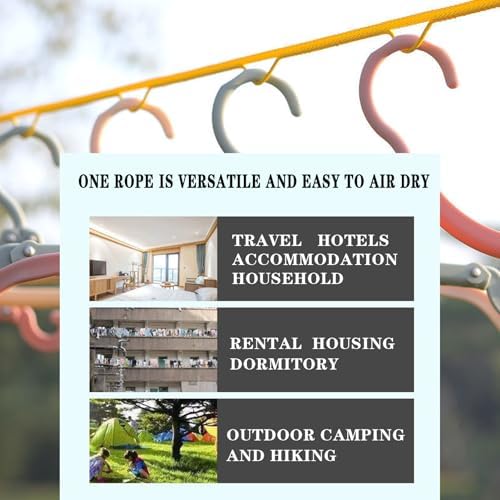 Portable Clothesline Indoors Outdoors Windproof and Slip-Resistant - Image 5