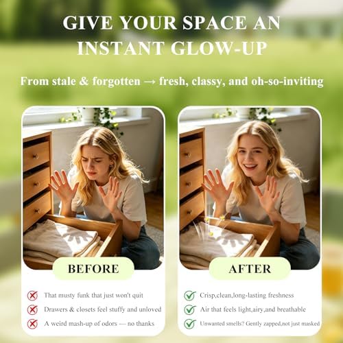 2 Pack Lemon Scented Sachets for Drawers and Closets - Image 6