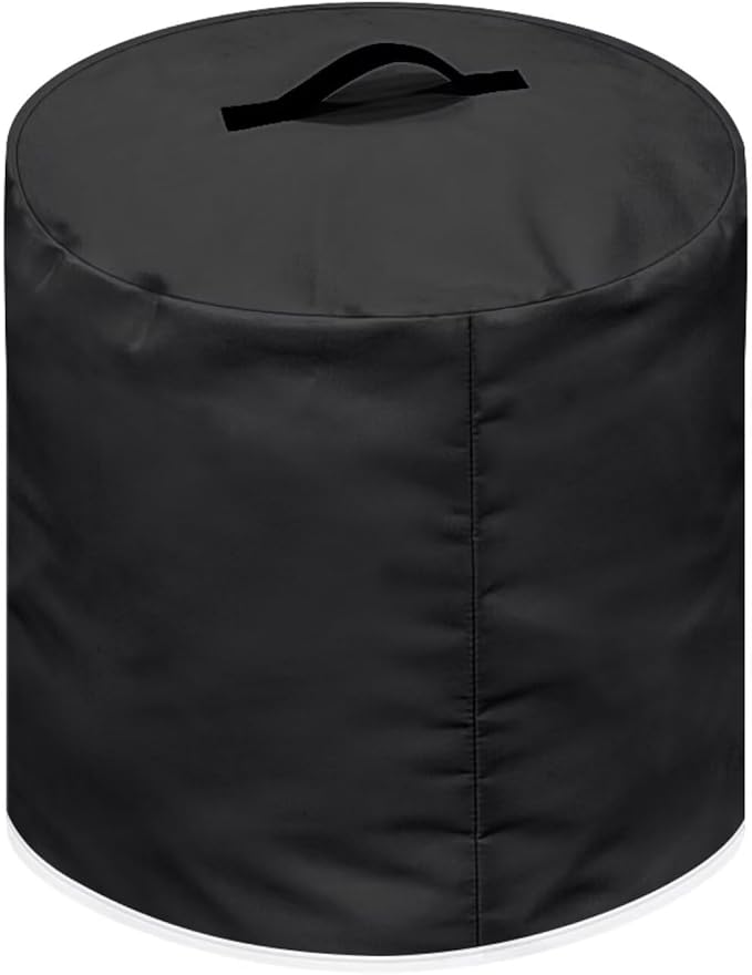 TODIYADDU Black Cute Ghost Pressure Cooker Cover for Women Trendy Instant Pot Cover with Top Handle and Pocket Kitchen Appliance Cover Dust Cover for 8 Quart Instant Pot and Extra Accessories Gifts