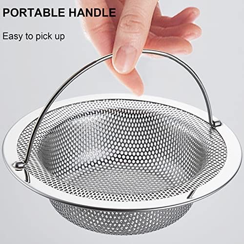 LASSHSWA Kitchen Sink Strainer Stainless Steel, Kitchen Sink Drain Strainer - Image 4