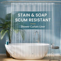 Titanker Clear Shower Curtain Liner, Plastic Shower Liner PEVA 72 x 72 by Titanker