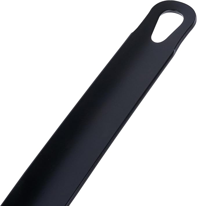 Restaurantware-Met Lux 9 Inch Fry Pan, 1 Lightweight Frying Pan - Induction-Ready, Triple-Riveted, Black Carbon Steel Cooking Skillet, Durable, For Searing, Sauteing, And Browning Food
