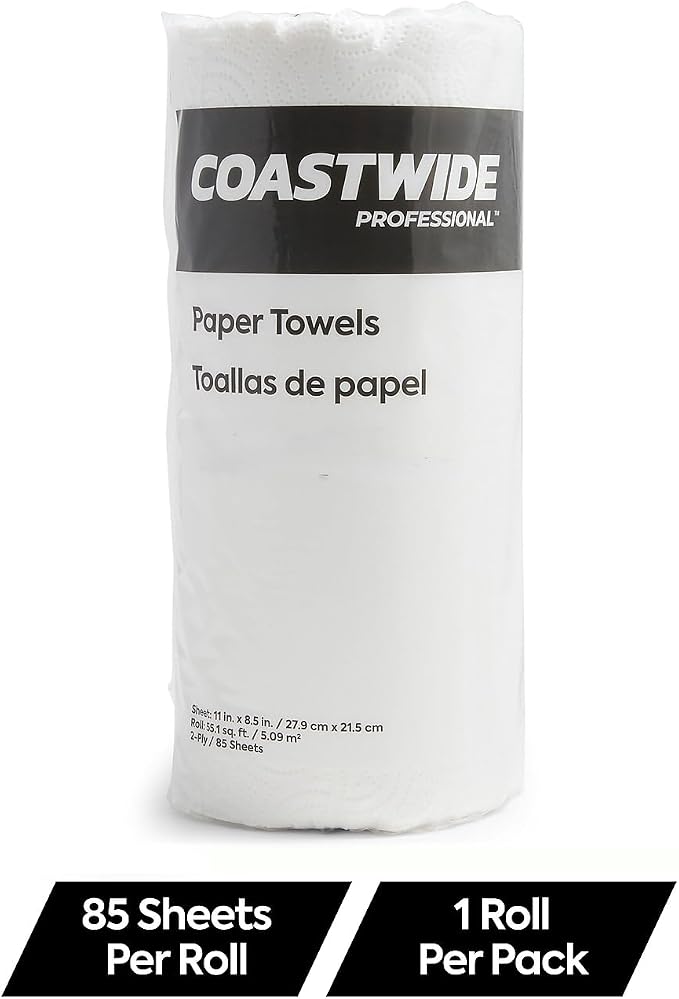 Coastwide Professional Paper Towels, 85 Sheets/Roll - Image 2