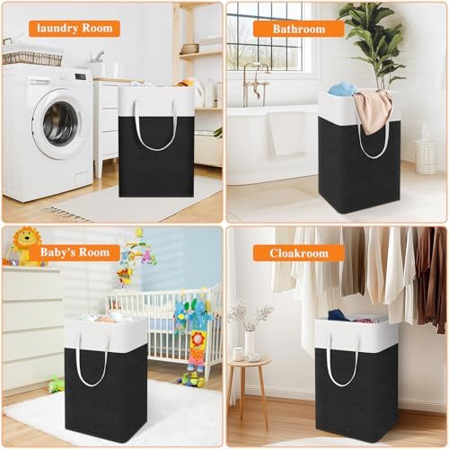TasticTotes Laundry Basket 3-Pack, Laundry Hamper - Image 5