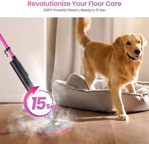 Schenley Lightweight Steam Mop for Hardwood Floor Cleaning - Image 2