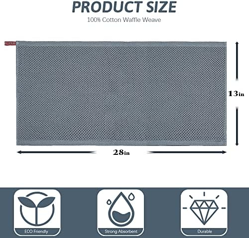 Nialnant 6 Pack Kitchen Towels, Large 100% Cotton Kitchen Hand Towels, Dish - Image 2