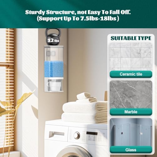 52.5 OZ Wall-Mounted Laundry Detergent Dispenser - Image 5
