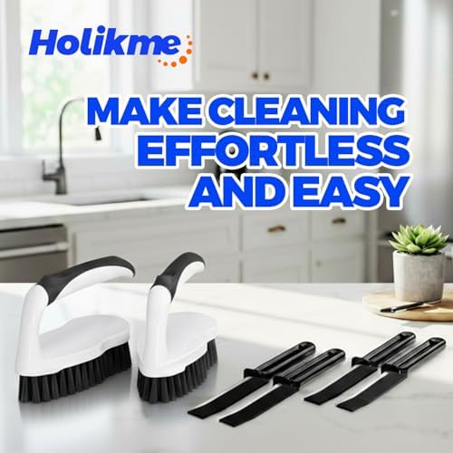 Holikme 6 Pack Cleaning Brush Scrub Brush Kitchen Brush - Image 7
