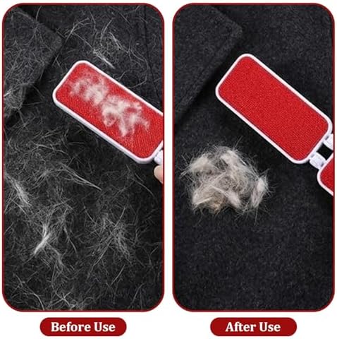 2 PCS Travel Lint Brush for Clothes, Foldable Lint Brush, Reusable Mini - Image 5