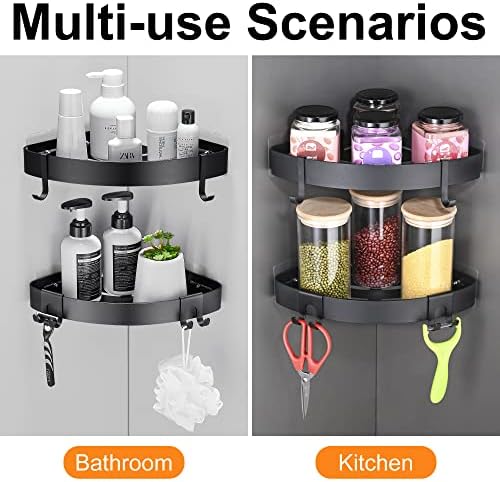 DUFU Adhesive Corner Shower Caddy - Image 5