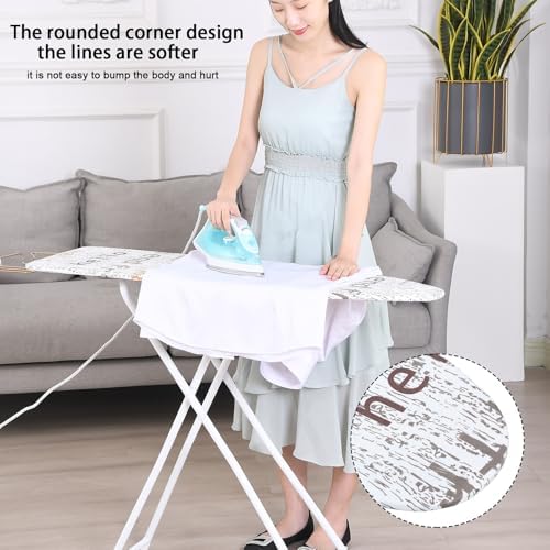 Foldable Ironing Board 43" x 13", Height Adjustable Iron Board - Image 2