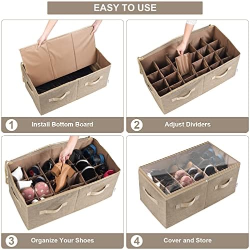 Moteph Shoe Organizer for Closet - Image 4