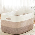 Artfeel Blanket Basket, Rectangle Woven Baskets by Artfeel