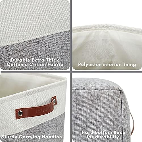DECOMOMO Extra Large Storage Baskets, 54.5L Fabric Storage Bins 3 Pack - Image 6