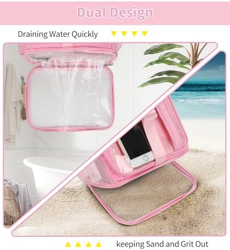 Shower Caddy Portable Mesh Shower Bag - Image 4