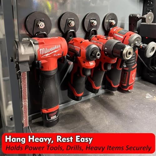 MUTUACTOR Super Strong Magnetic Hooks, Heavy Duty Magnetic Garage Hooks - Image 3