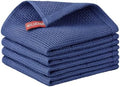 Nialnant 100% Cotton Waffle Weave Dish Cloths, 4 Pack Super Absorbent Dish by Nialnant