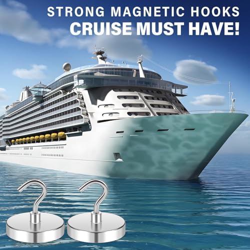 FINDMAG Magnetic Hooks, 12 Pack 110 LB Magnetic Hooks - Image 4
