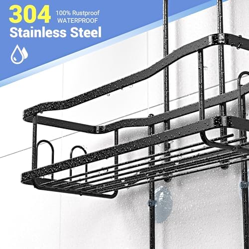 Hanging Shower Caddy Over Shower Head - Image 3