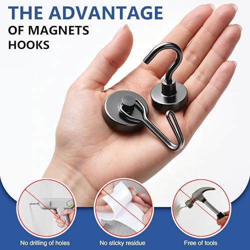 Magnetic Hooks, 2026 Cruise Cabin Ship Essentials Heavy Duty Strong Magnets - Image 6