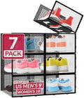 Reli. Shoe Box | Clear Storage Shoe Box Stackable & Compact by Reli