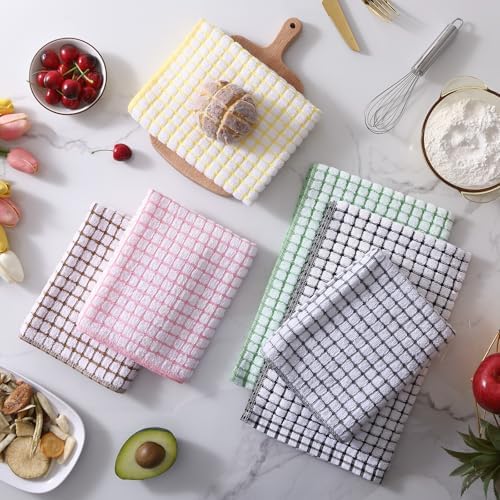 Mordimy Cotton 6 Pack Terry Kitchen Towels, 16 x 25 Inches - Image 2