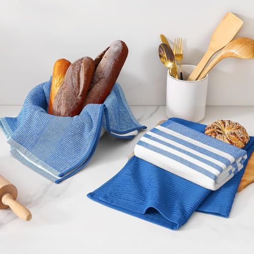 Homaxy Cotton 380 GSM Premium Kitchen Towels, 3 Pack - Image 6