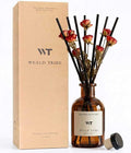 Reed Diffuser Set for Bathroom Air Fresheners, Oil Diffuser Sticks | Sandalwood by WEALD+TRIBE