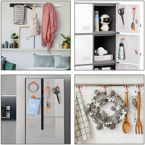 VNDUEEY Magnetic Hooks, 80 Lbs Super Earth Magnets Hooks - Image 7