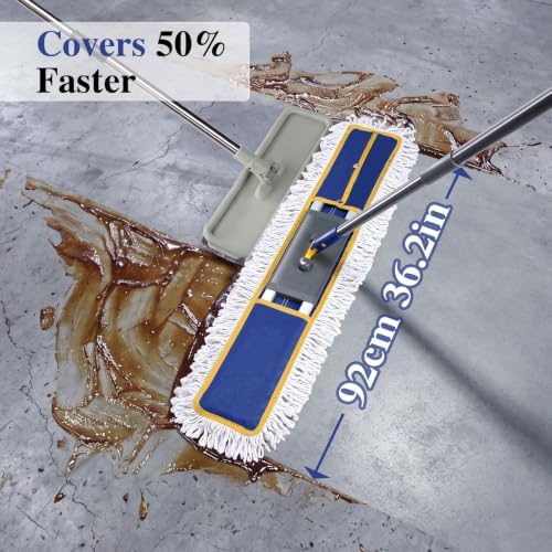 Masthome 36" Commercial Dust Mop, Large Microfiber Mops - Image 2