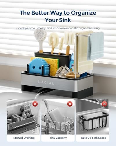 Nacial Kitchen Sink Organizer, Sink Caddy - Image 6