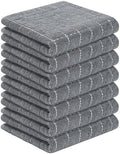 Homaxy 100% Cotton Terry Kitchen Towels, 7 Pack by Homaxy