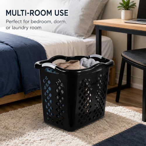 Laundry Basket 2 Bushel Plastic - Image 5