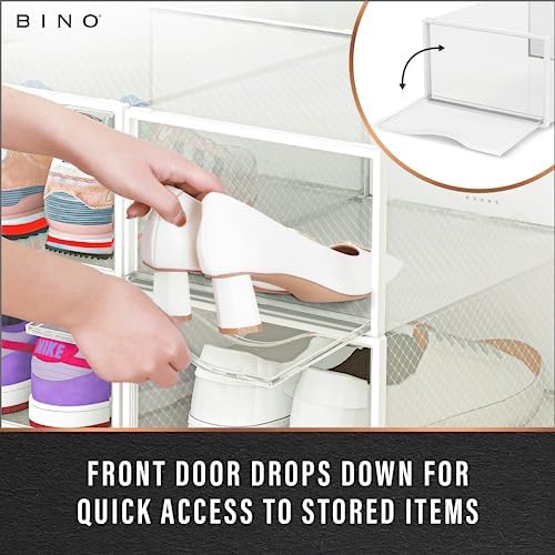 BINO 36-Pack Plastic Stackable Shoe Box Set - Image 4