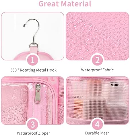 Shower Caddy Portable Mesh Shower Bag - Image 5
