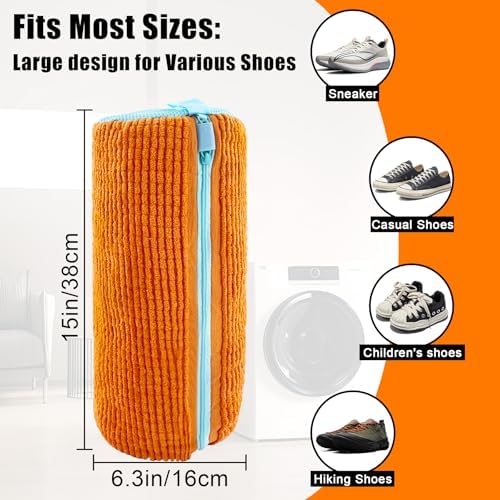 Shoe Washing Machine Bag, 2 Pack Shoe Laundry Bags - Image 3
